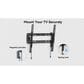 ErgoAV Medium Tilt Mount for 32"- 65" TVs in Black, , large