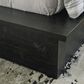 Ashley Londer King Panel Bed  in Black  in Black, , large