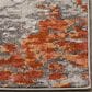 Safavieh Monaco MNC225H-216 2"2" x 16" Grey/Orange Runner, , large