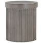 Blue River Wave End Table in Grey, , large