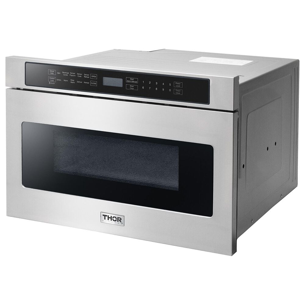 Thor Kitchen 24&quot; Microwave Drawer in Stainless Steel, , large