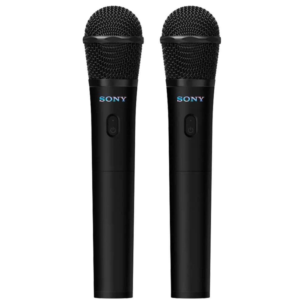 Sony Portable Bluetooth Wireless Party Speaker with ULT Mic Wireless Microphone in Black, , large
