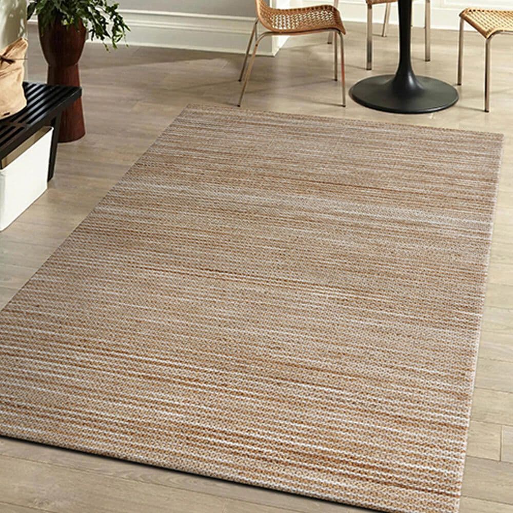 L&amp;R Resources Rondane 5&#39; x 7&#39;9&quot; Beige and Natural Area Rug, , large