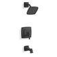 Kohler Riff Rite-Temp Bath and Shower Trim Kit in Matte Black, , large