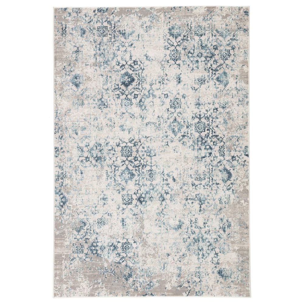 Jaipur Cirque Siena Blue 5"3" x 7"6" Area Rug, , large