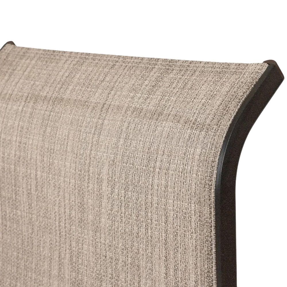 GatherCraft Galatia 7-Piece Rectangular Patio Dining Set in Bronze, , large