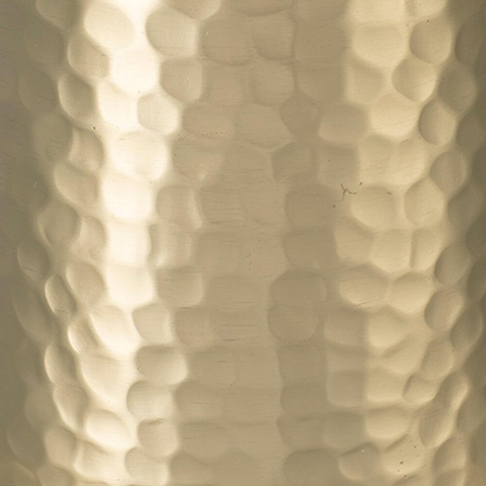 A&amp;B Home Cone Table Lamp with Collapsible Shade in Gold, , large