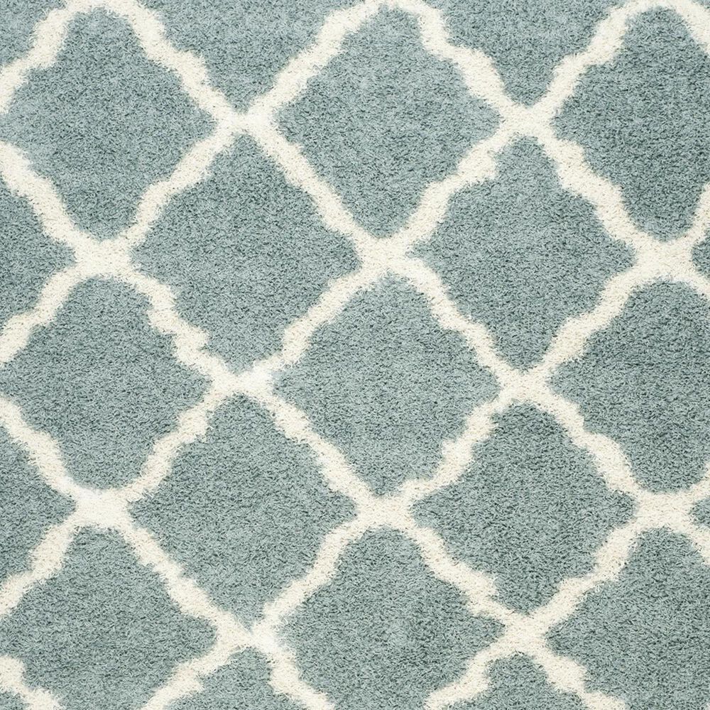 Safavieh Dallas Shag SGD257C-10 10&#39; x 14&#39; Seafoam/Ivory Area Rug, , large