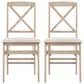 Linon Home Decor Triena X-Back Folding Side Chair in Grey Wash (Set of 2), , large
