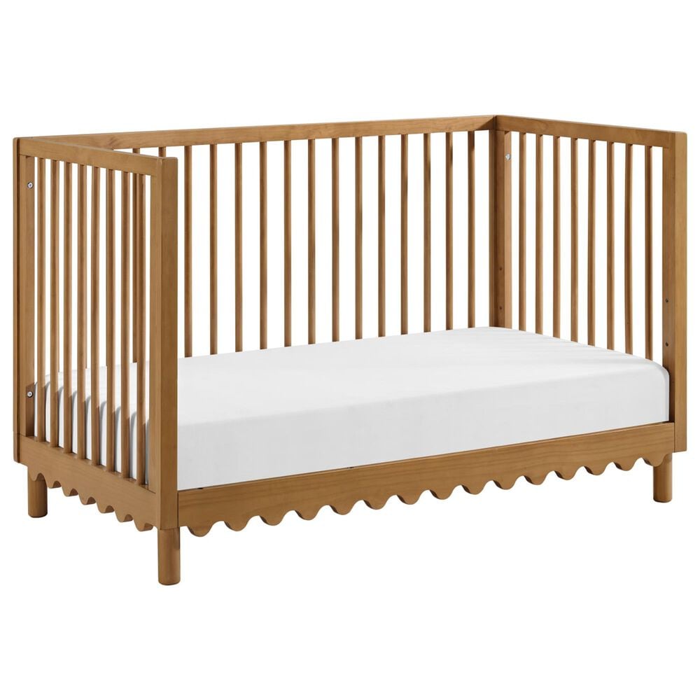 Oxford Baby Sterling 3-in-1 Convertible Crib in Honey Wood, , large