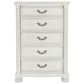 Ashley Montelaine 5-Drawer Chest in Antique White, , large