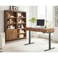 Wycliff Bay Avery 3-Shelf Bookcase in Chestnut Brown, , large