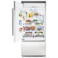 Viking Range 5 Series 20.4 Cu. Ft. Built-In Bottom Freezer Refrigerator with Right Hinge in Stainless Steel, , large