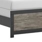 Ashley Broachmyn King Bookcase Bed in Black and Gray, , large
