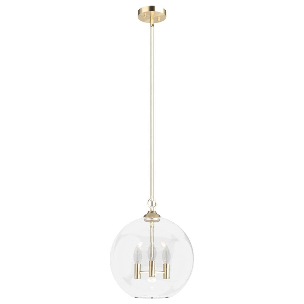 Hunter High Oaks 3-Light Pendant in Alturas Gold, , large