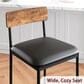 GARVEE 25.5" Bar Stool in Rustic Brown (Set of 4), , large