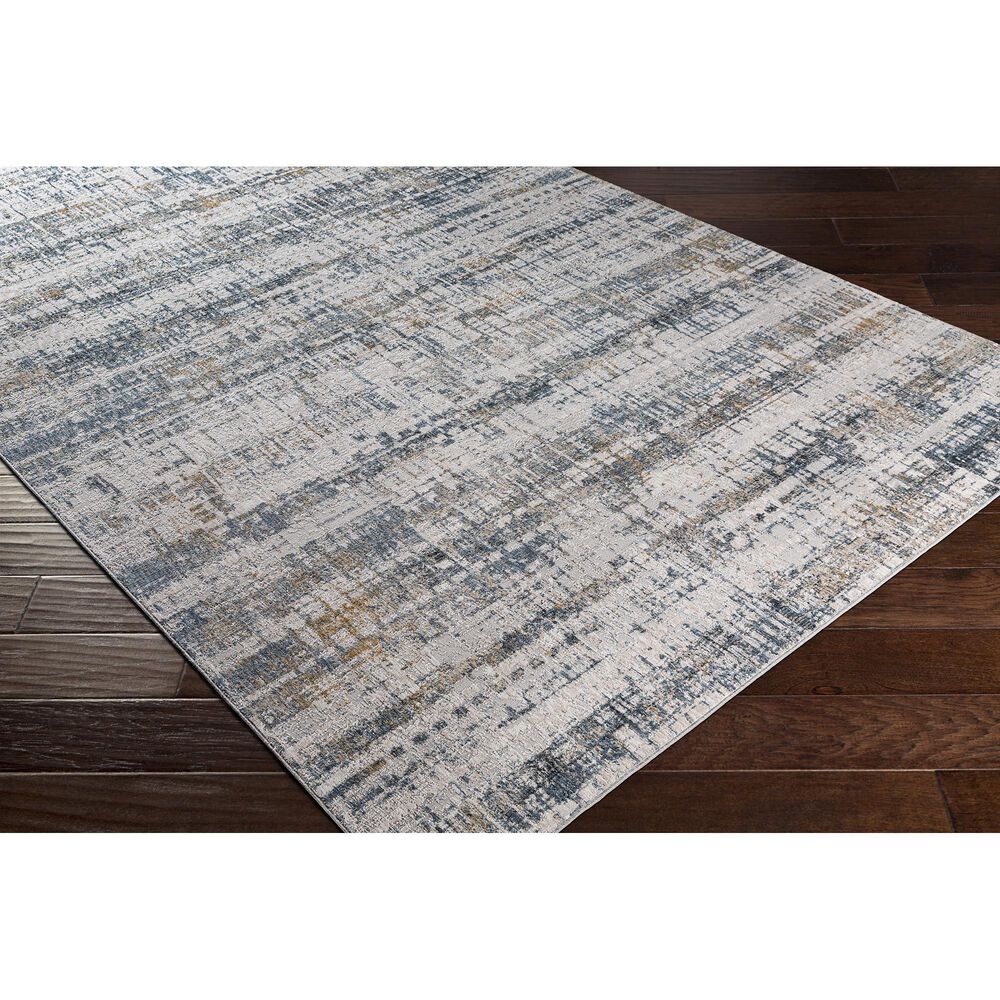 Surya Carmel 10&#39; x 14&#39; Camel, Mustard, Navy and Aqua Area Rug, , large