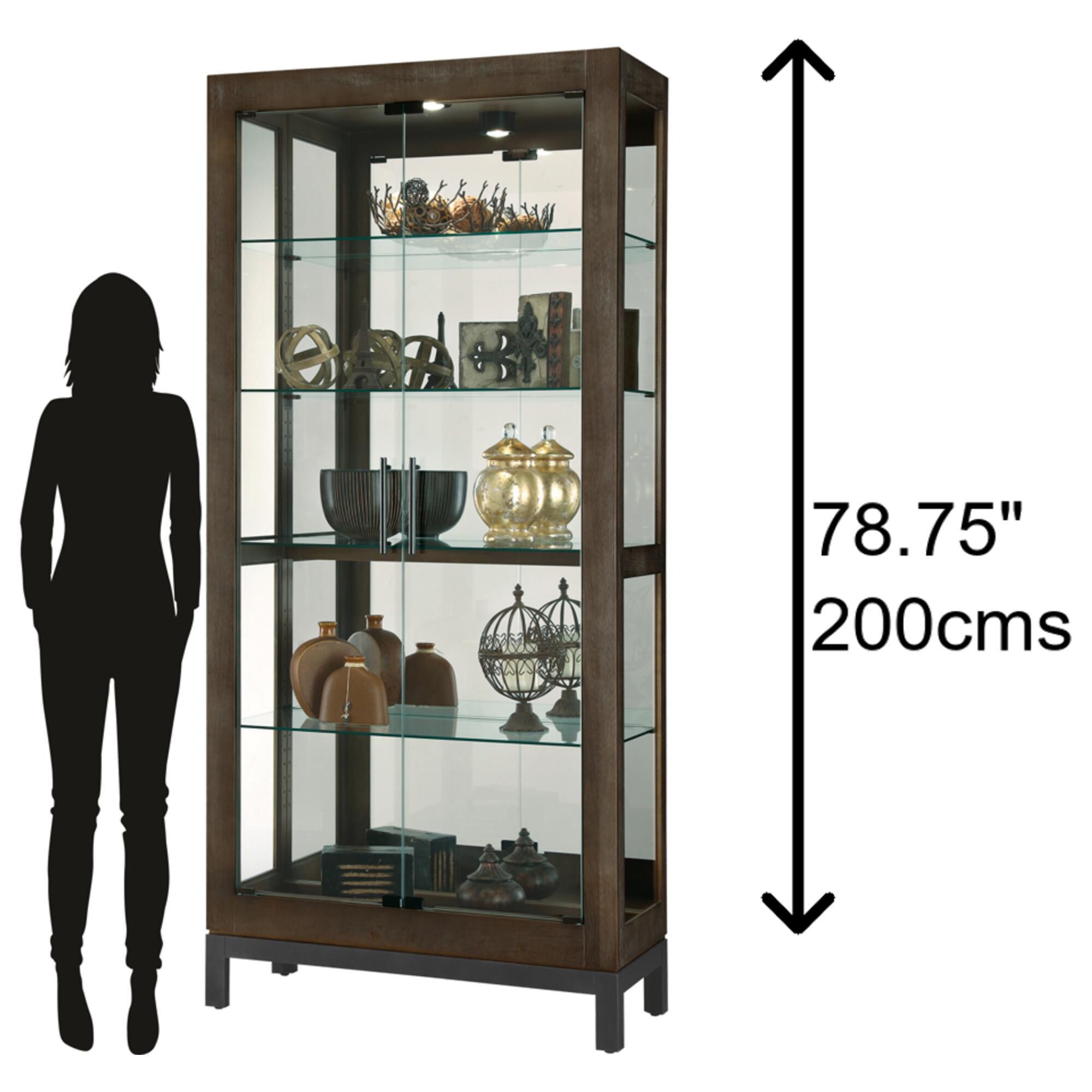Curio cheap cabinet nfm