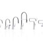 Kohler Graze Pull Down Kitchen Sink Faucet in Polished Chrome, , large