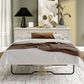 Richlands Furniture Soren 4-Drawer Dresser with Queen Convertible Bed in Whitewash, , large
