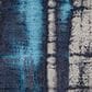 Feizy Indio 6"7" x 9"6" Blue and Ivory Area Rug, , large