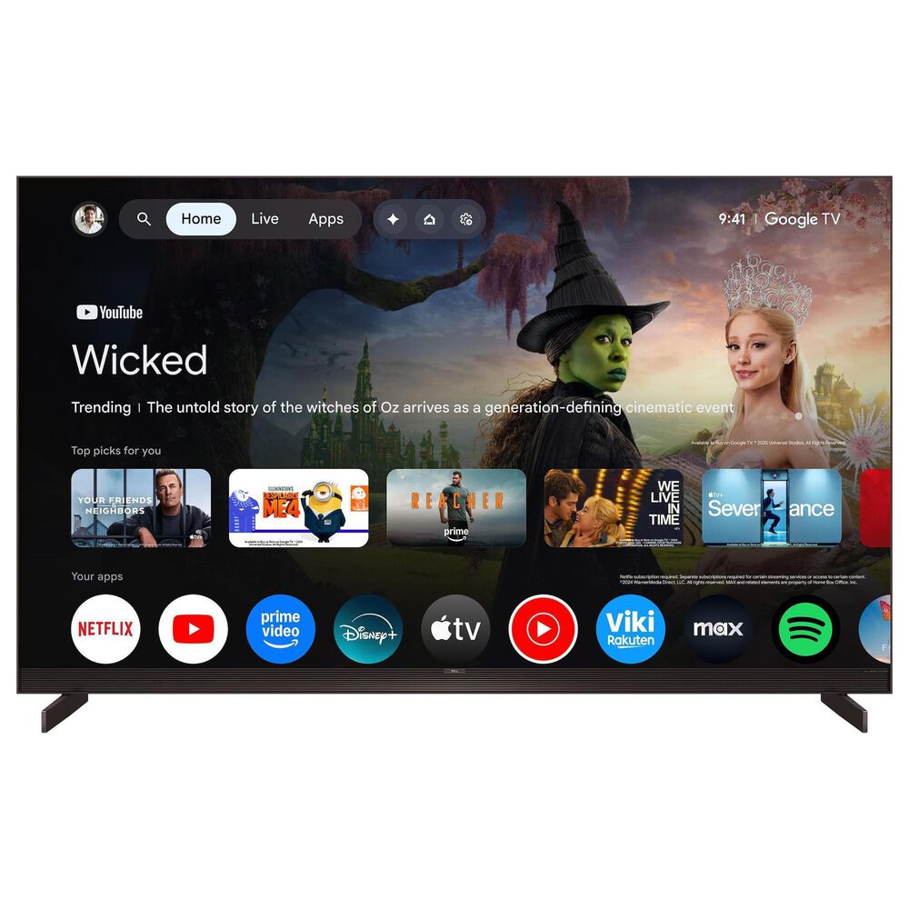 TCL 75" X11L Series 4K UHD HDR SQD-Mini LED - Smart Google TV with 7.1.4 Channel Soundbar System in Black, , large