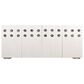 Hooker Furniture Commerce and Market Pilea 80" Entertainment Credenza in White, , large