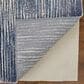 Feizy Indio 3"11" x 6" Navy and Blue Area Rug, , large