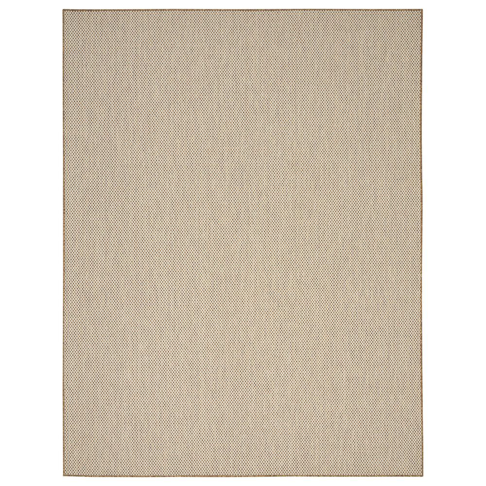 Nourison Courtyard Jute and Ivory 10" x 14" Indoor/Outdoor Area Rug, , large