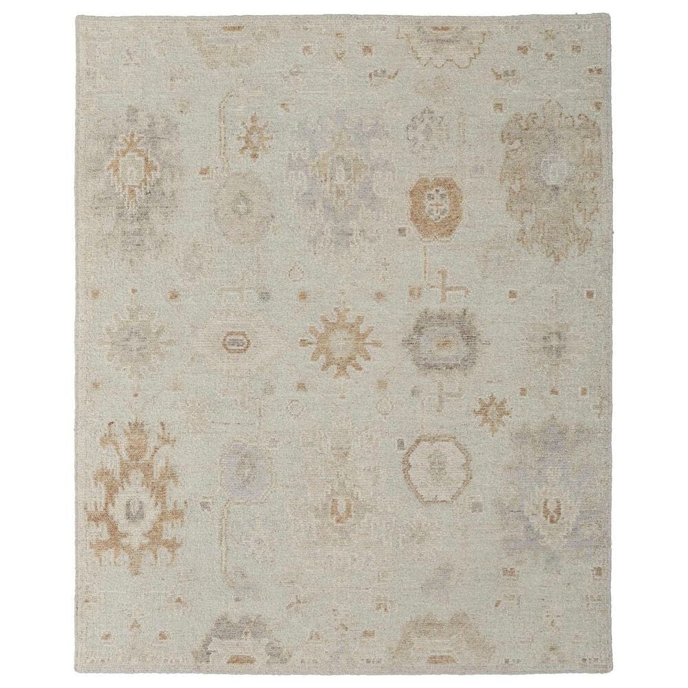 Feizy Grafton 8"6" x 11"6" Light Silver Area Rug, , large