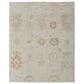Feizy Grafton 8"6" x 11"6" Light Silver Area Rug, , large