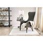 Furniture of America Weed Accent Wing Back Chair in Gray, , large