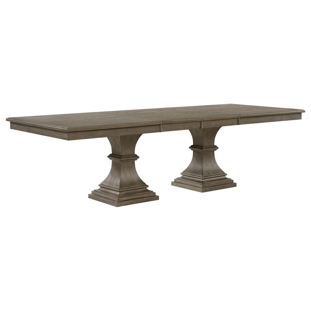 ELEMENTS Kings Court 7-Piece Rectangular Dining Set in Grey, , large