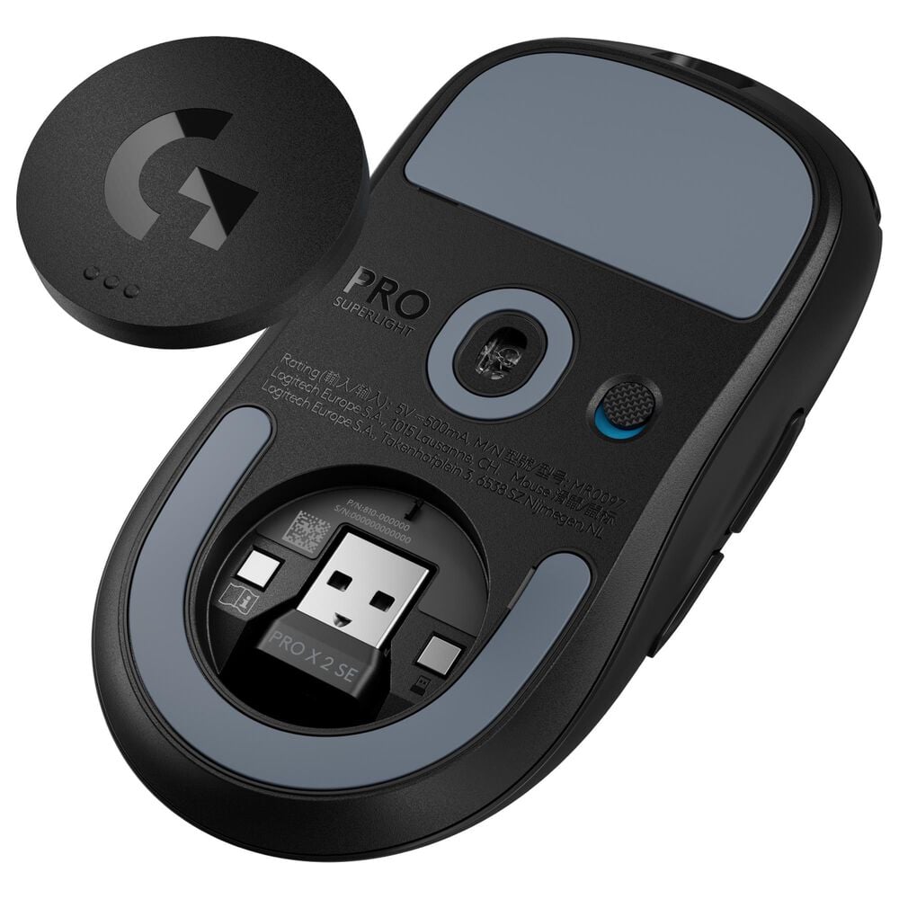 Logitech Pro X Superlight 2 SE Lightspeed Wireless Gaming Mouse in Black, , large