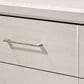 Crown Mark Charlie 6-Drawer Dresser in White, , large