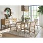 Lexington Home Brands Montecito Colburn Arm Chair with Seabridge Cushion in Light Chestnut and Ivory, , large