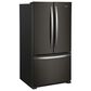 Whirlpool 20 Cu. Ft. Counter-Depth French Door Refrigerator in Black Stainless Steel, , large