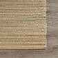 L&R Resources Natural Fiber Striped Spa Blue 5" x 7"9" Area Rug, , large