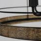 Maxim Lighting Homestead 5-Light Chandelier in Driftwood and Black, , large