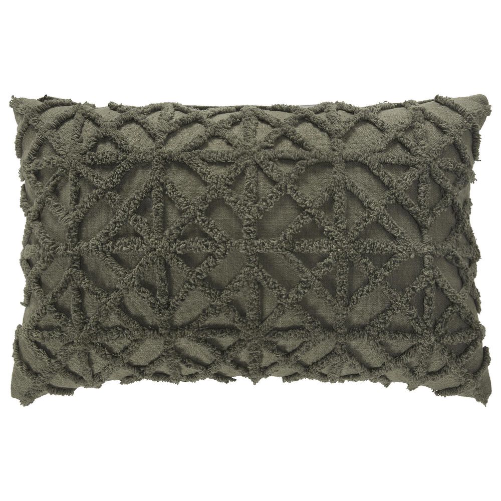 Ashley Finnbrook 14" x 22" Lumbar Pillow in Green, , large