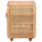 Baxton Studio Keita 2-Shelf Nightstand in Natural, , large