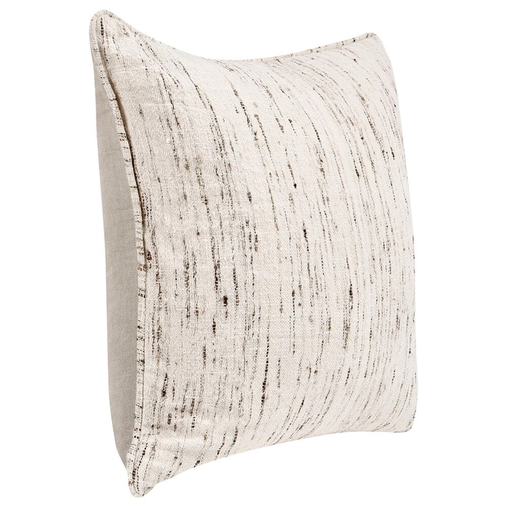 Classic Home Tavira 22" Square Throw Pillow in Natural, , large