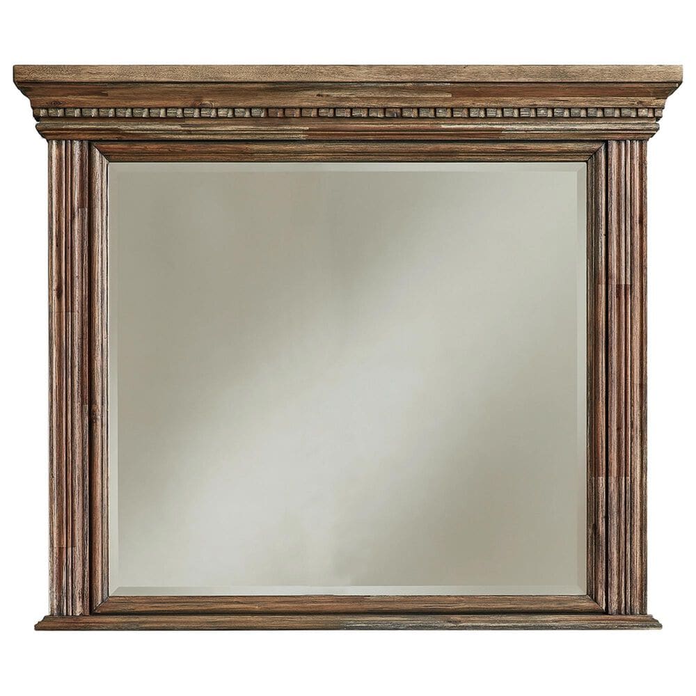 Ashley Markenburg Dresser Mirror in Brown, , large