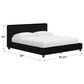 Ashley Zuraleus California King Upholstered Platform Bed in Black, , large