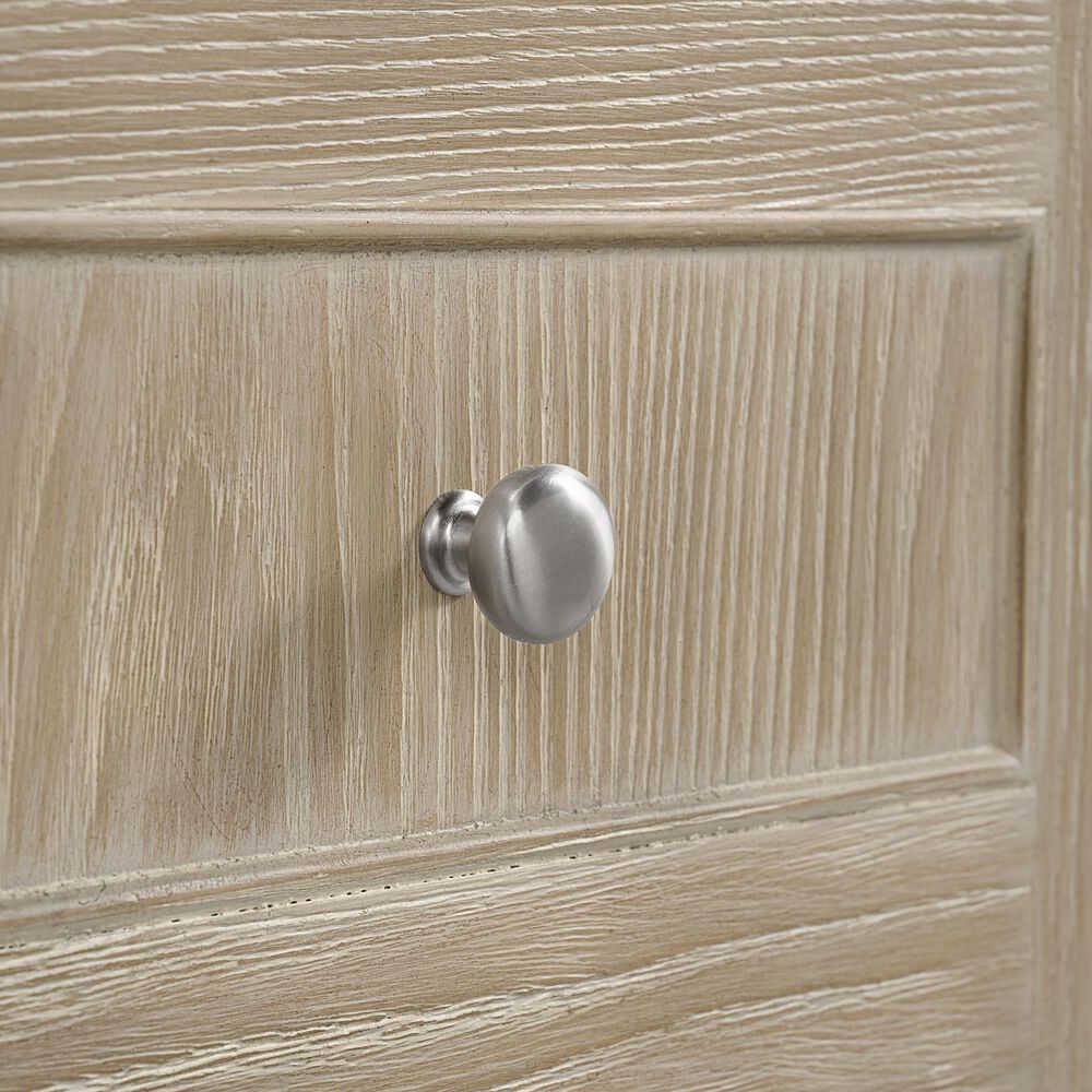 James Martin Vanities Breckenridge 60&quot; Double Bathroom Vanity in Whitewashed Oak with 3 cm Carrara White Marble Top and Rectangular Sinks, , large
