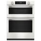 KitchenAid 30" Smart Combination Microwave Wall Oven with Air Fry Mode in Porcelain White, , large