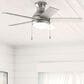 Hunter Aren Low Profile 44" Ceiling Fan with LED Lights in Brushed Nickel, , large
