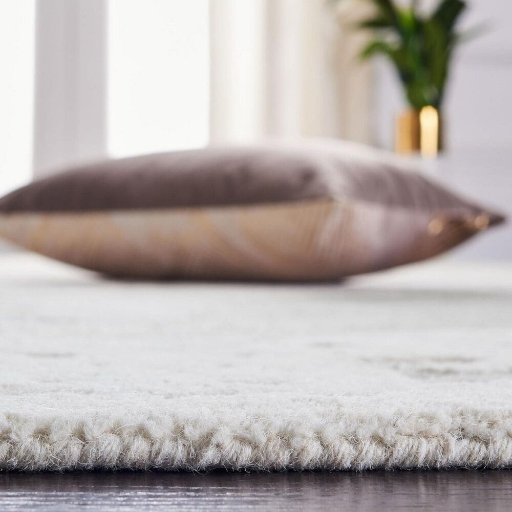 Safavieh Micro-Loop MLP275F 2&#39;3&quot; x 8&#39; Gray and Ivory Runner, , large