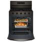 Whirlpool 5.0 Cu. Ft. Freestanding Gas Range with Air Cooking Technology in Black Stainless Steel, , large