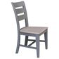 International Concepts 5-Piece 36" Dining Set in Graywashed and Clay Taupe, , large